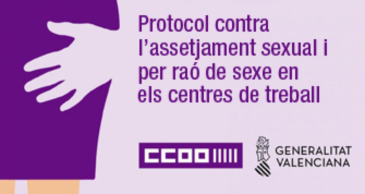 Protocol contra l'assetjament sexual i per ra de sexe CCOO PV