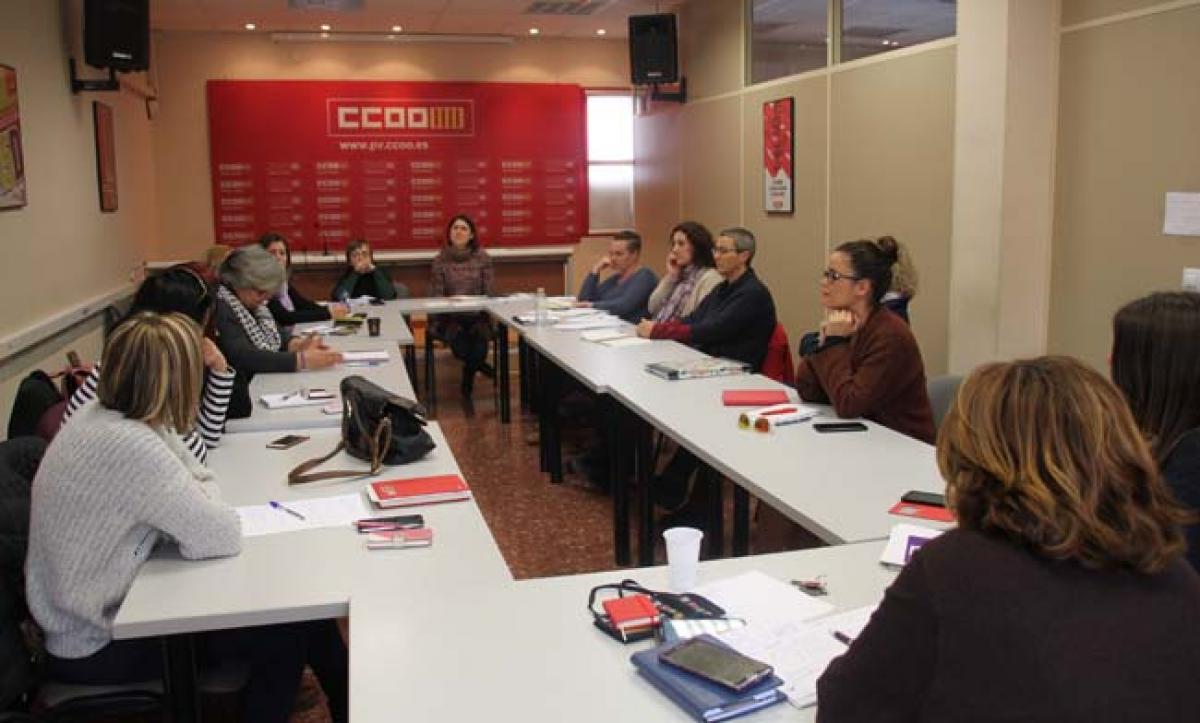 Plenari Secretaria de la Dona, PolÃ­tiques LGTBI i Institucional CCOO PV