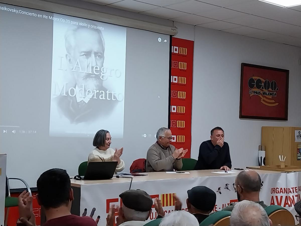 Carmen Daz , Ventura Montalbn y Sergio Villalba