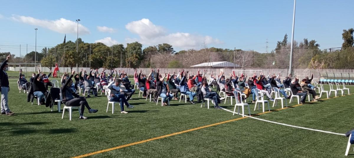 La afiliacin a CCOO en la planta de Sevilla respald el preacuerdo por unanimidad