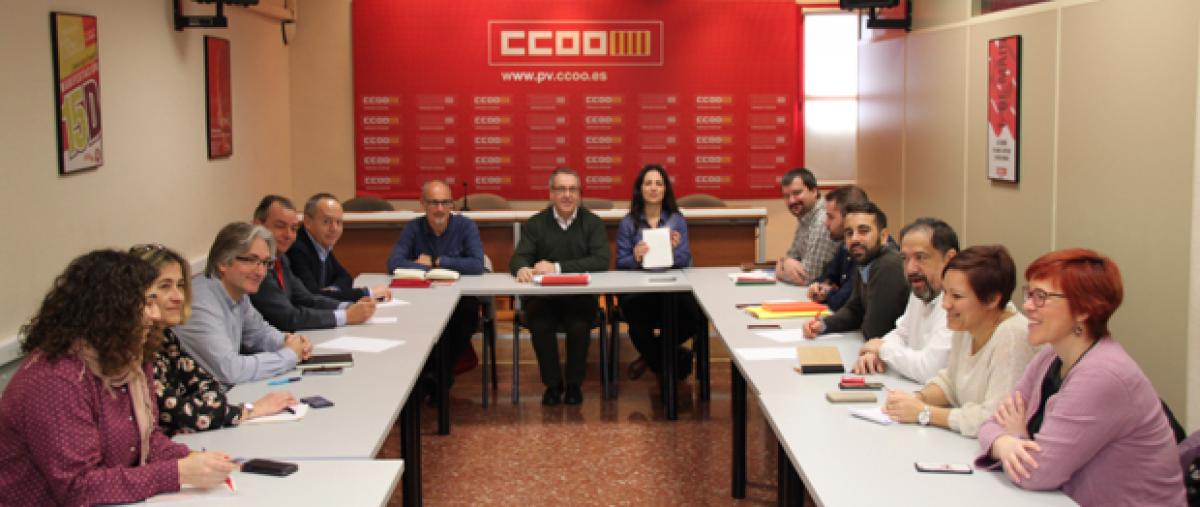 Reuni de la Comissi per un Finanament Just.