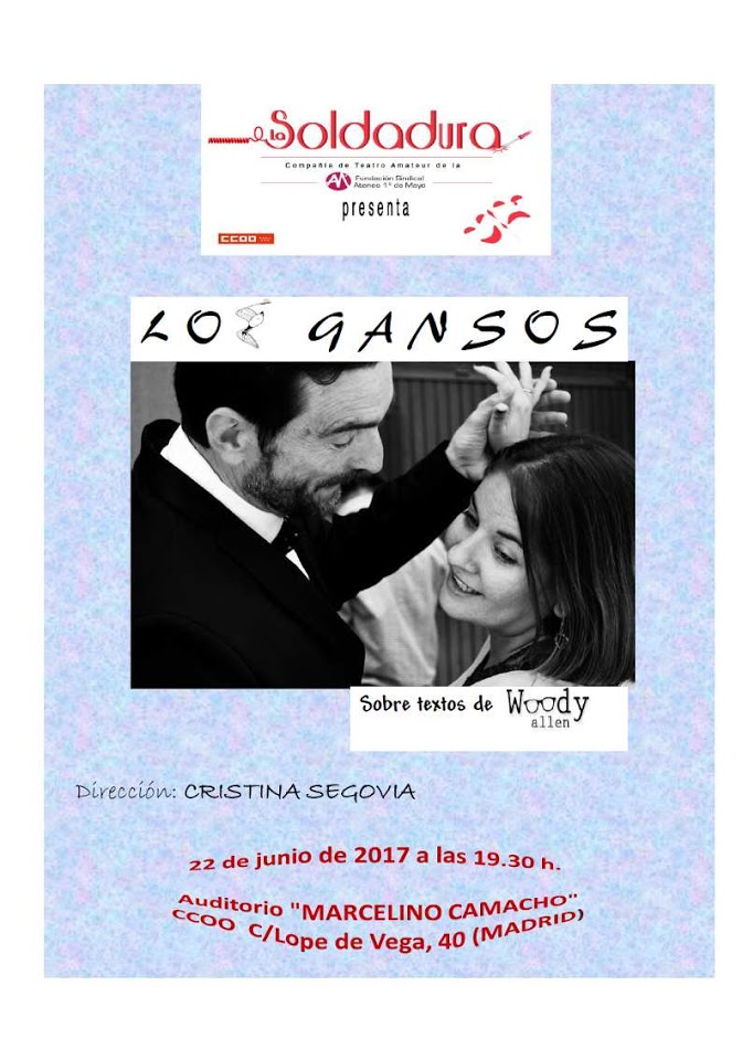 Cartel Los gansos