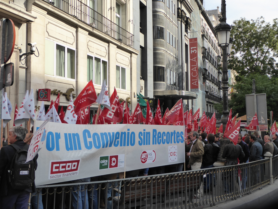 Concentracin del sector banca en Madrid