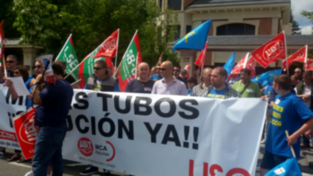 Manifestacin Vitoria Mieres Tubos