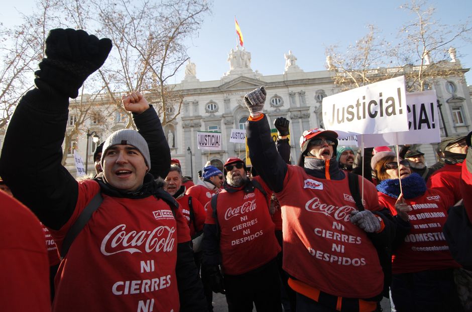 CCOO mantendr la lucha, la presin y la denuncia en el conflicto de Coca-Cola