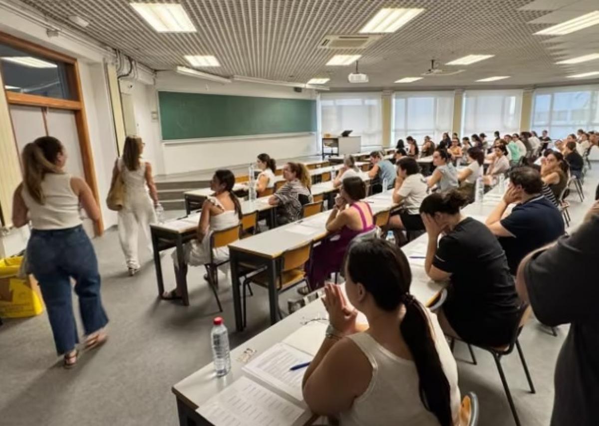 Imagen de la Conselleria d'Educació publicada en Europa Press