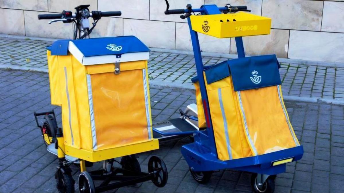 Nota de prensa uso de patinetes en Correos