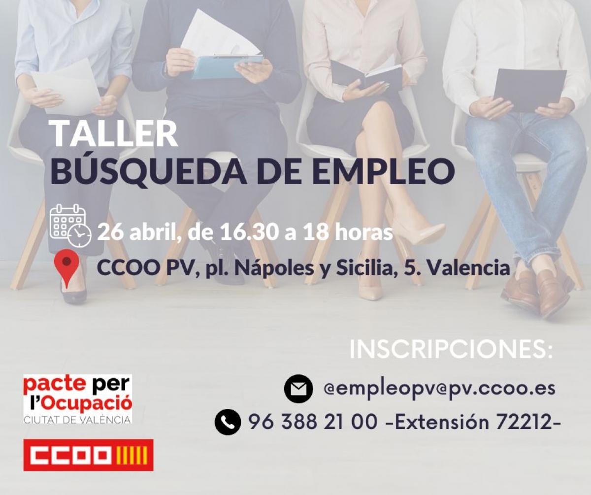 Taller de bsqueda d'ocupaci