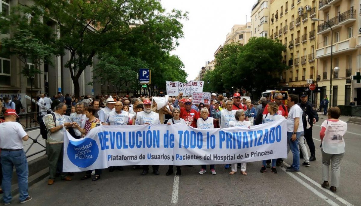 56 Marea Blanca en defensa de la sanidad pblica