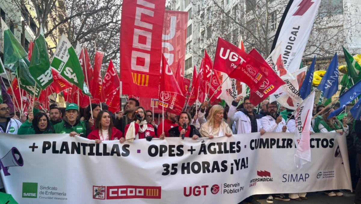 Concentración Conselleria Sanidad