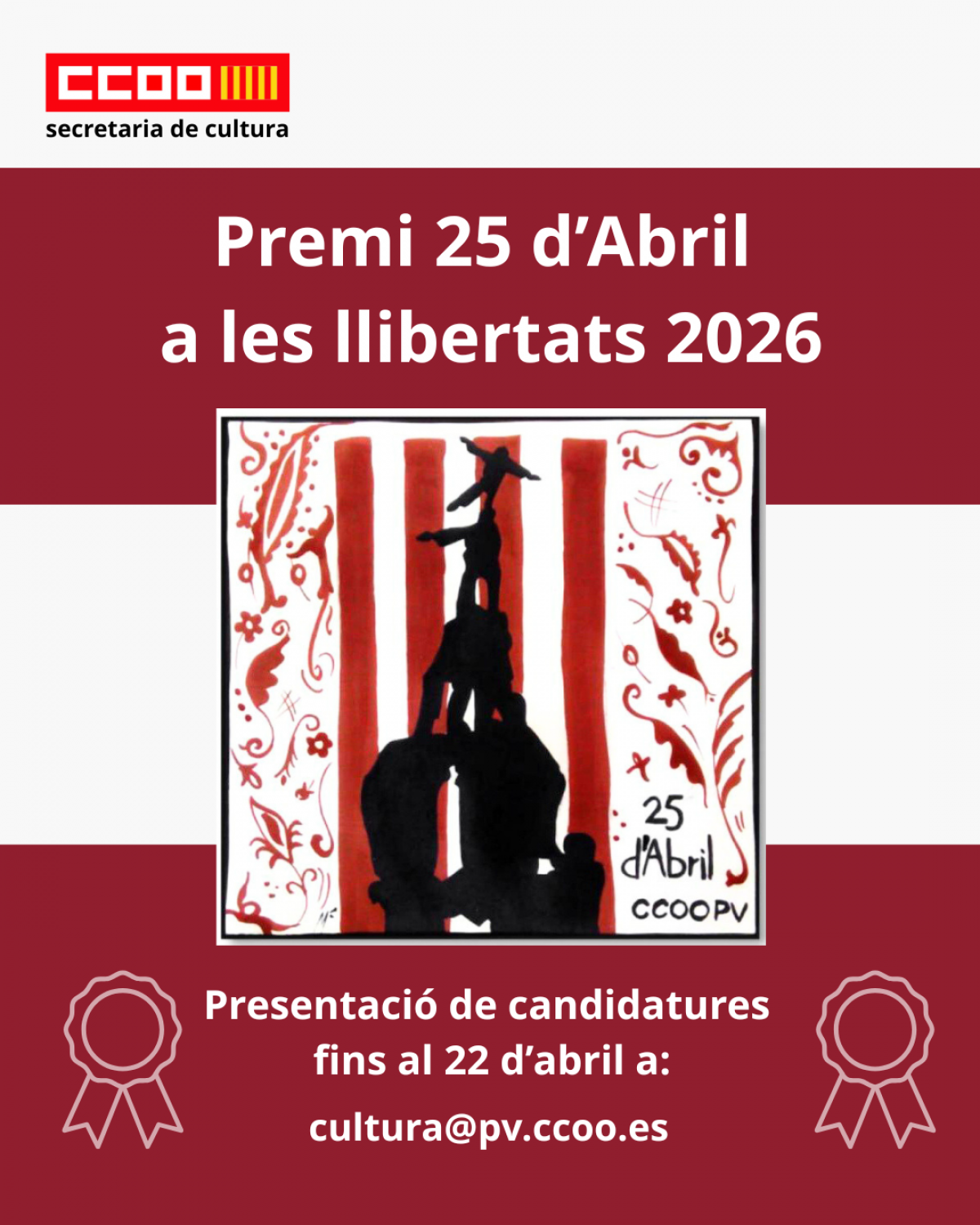 Premi 25 d'Abril de CCOO PV
