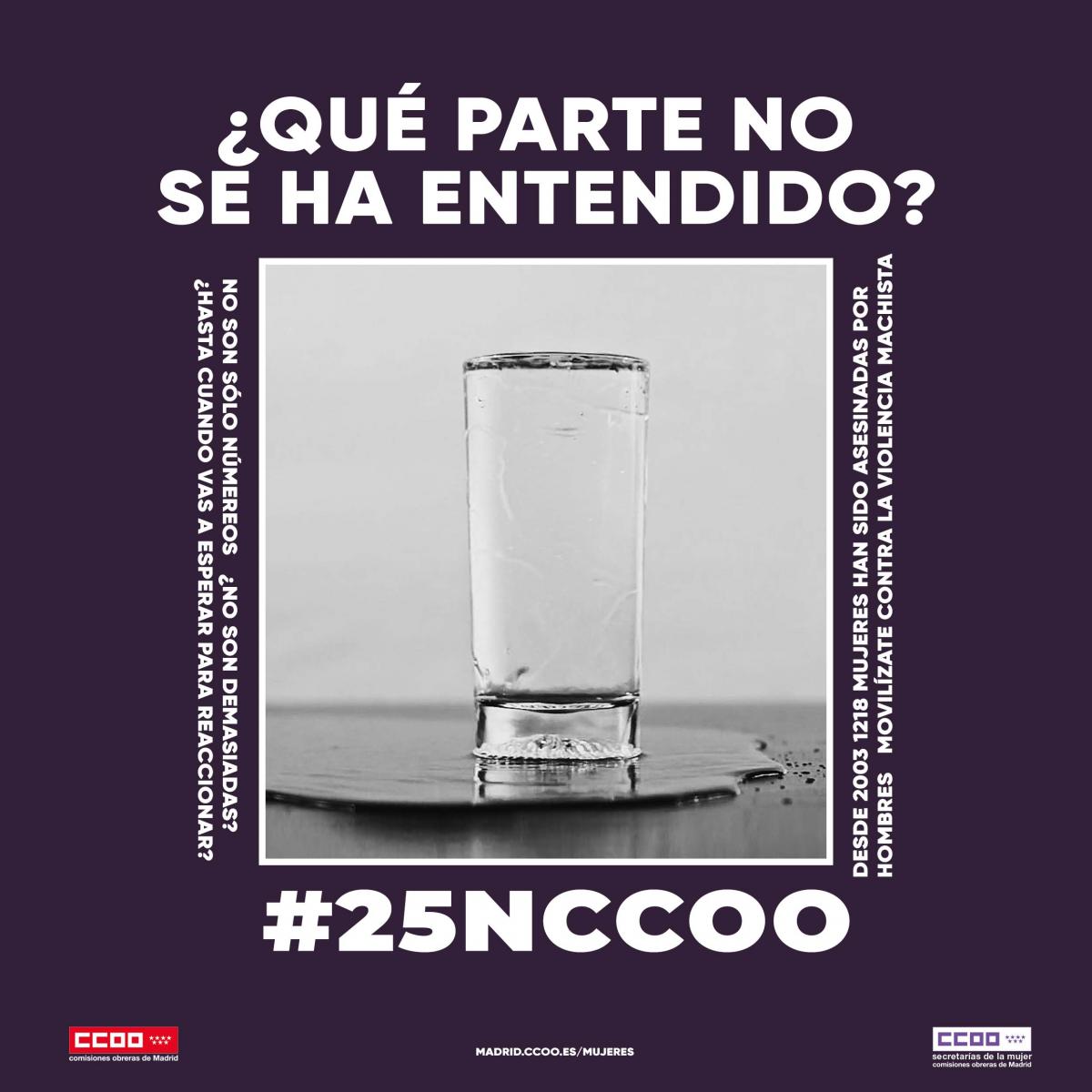 25N: Da contra la violencia hacia las mujeres