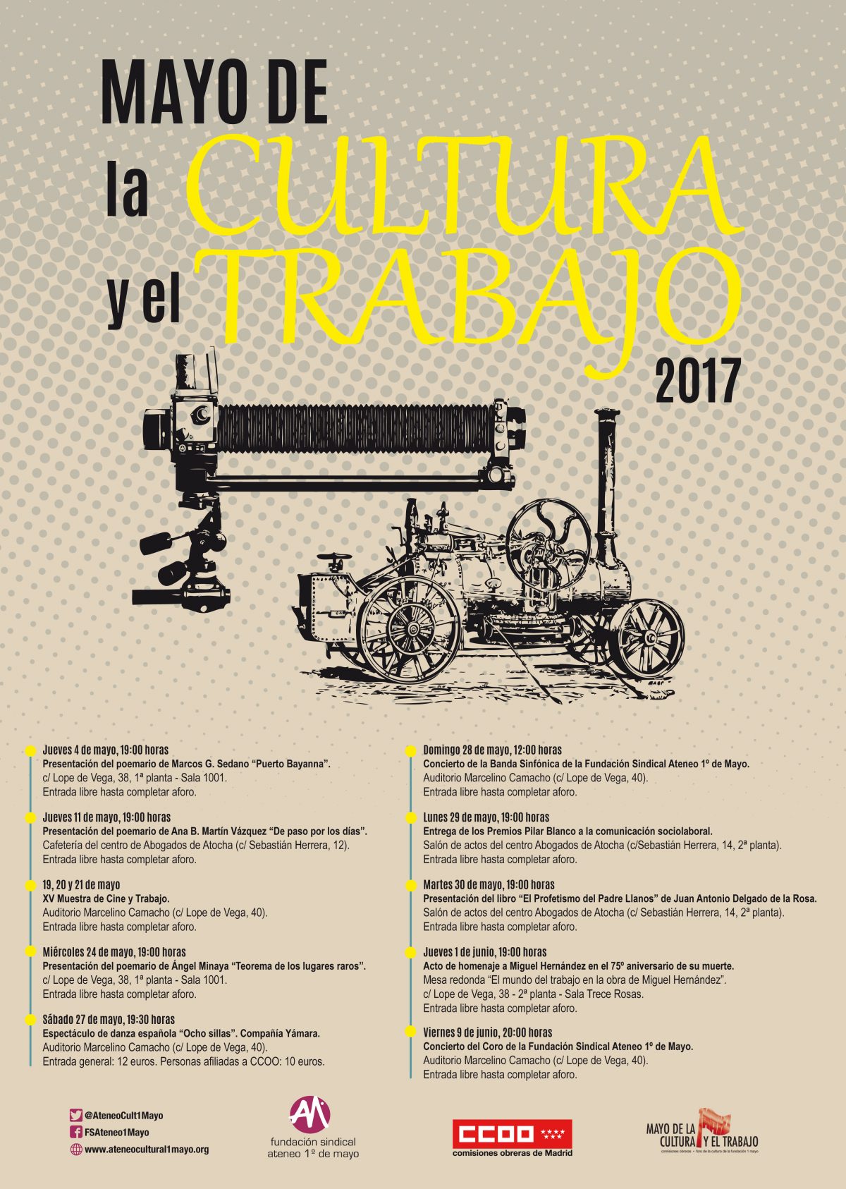 Mayo de la Cultura y el Trabajo 2017