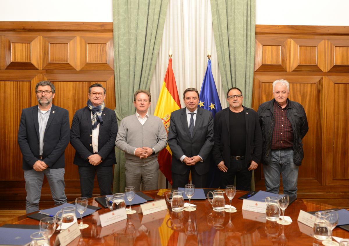 Reunin con el Ministro de Agricultura