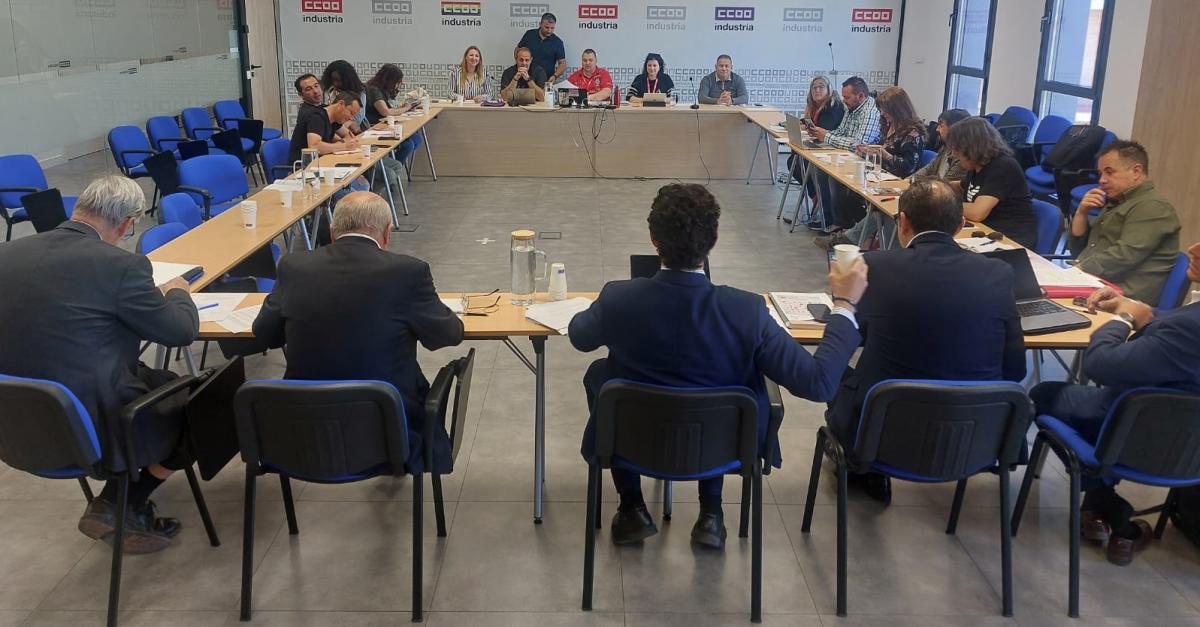 Un momento de la reunin