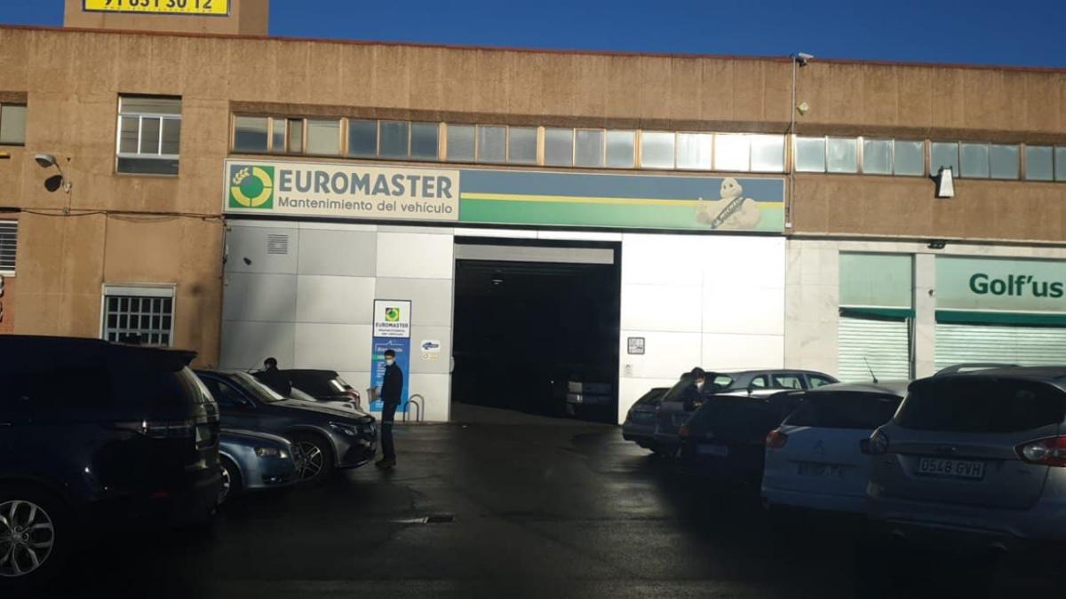 Uno de los talleres de Euromaster