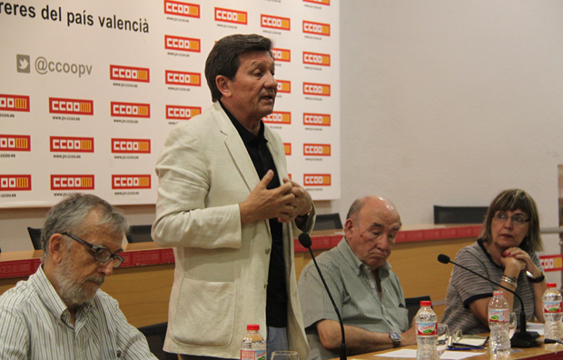 Intervenci d'Antonbio Gutirrez al Seminari d'economia