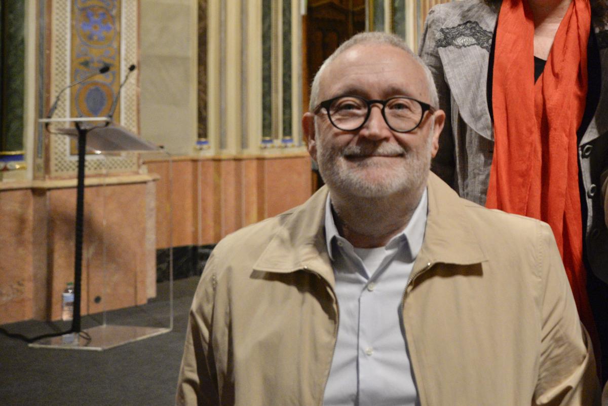 Miguel Angel Vera a l'homenatge a Encarna Signes