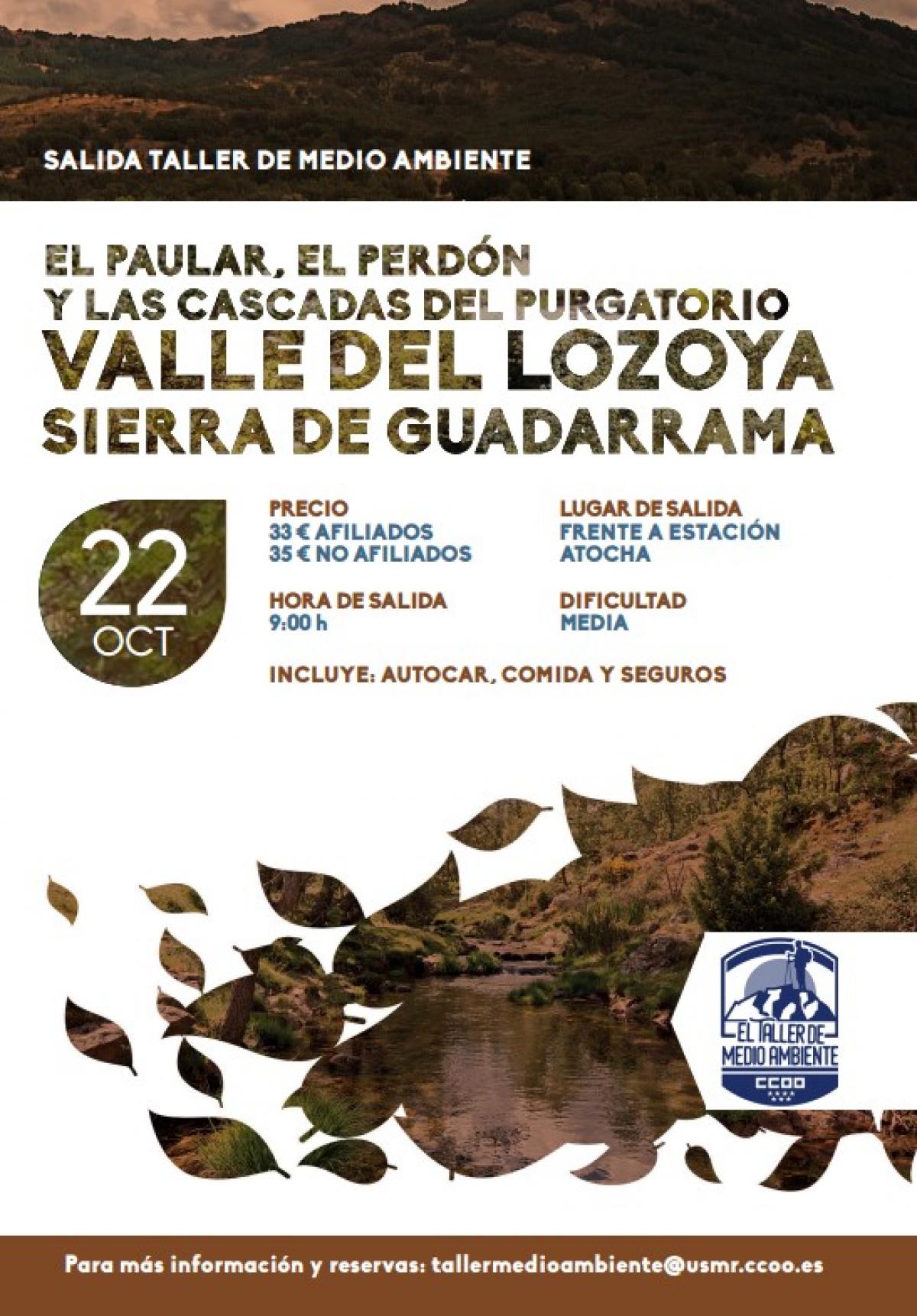 Taller de Medio Ambiente: El Paular, Puente del Perdn y Cascadas del Purgatorio