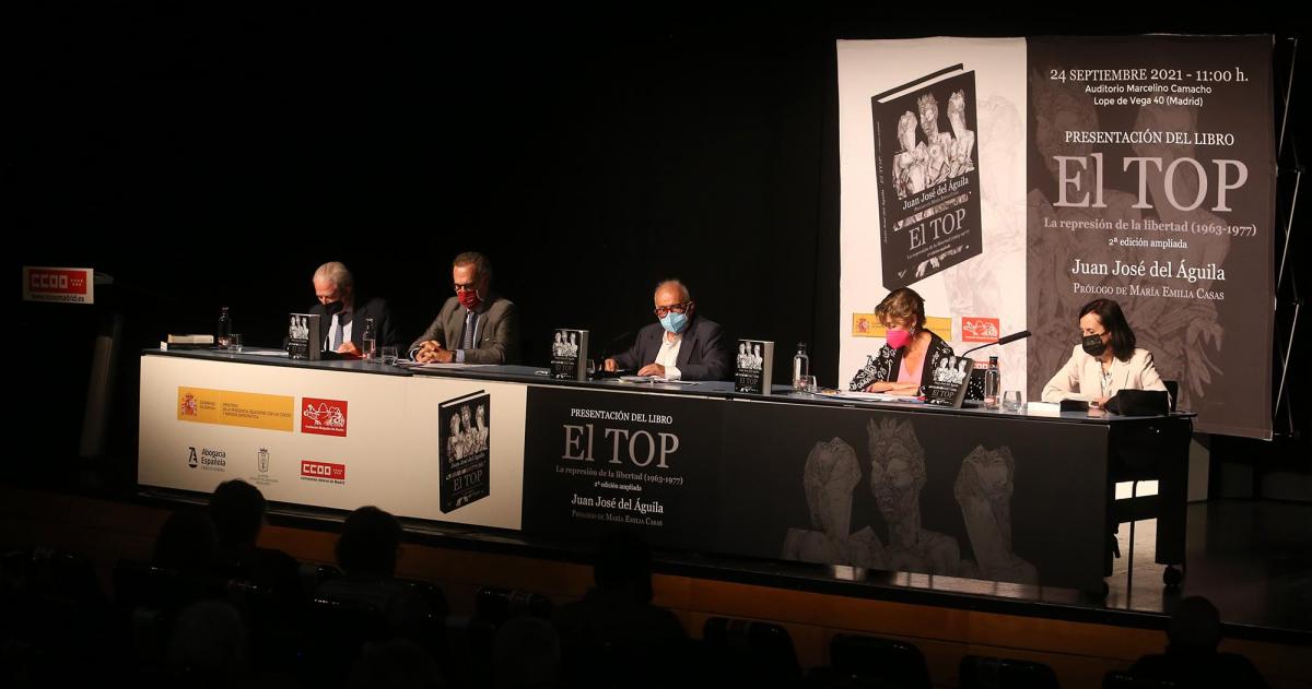 Presentacin del libro TOP. La represin por la libertad (1963-1977)", de Juan Jos del guila
