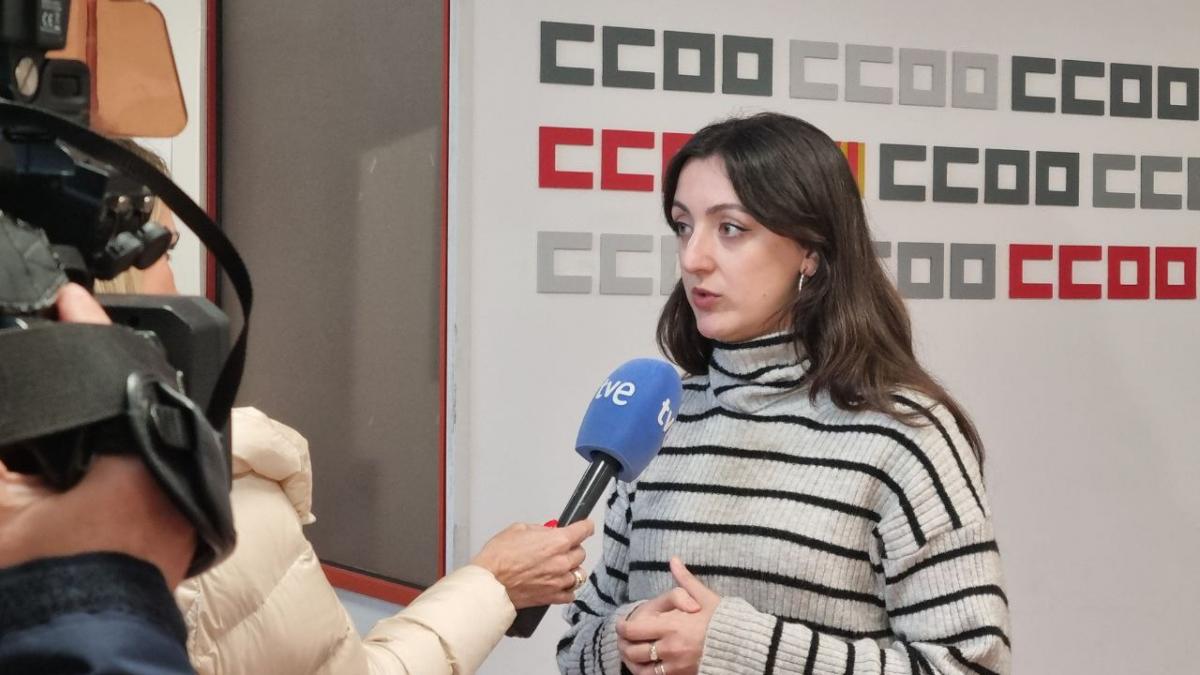 Rocío Pascual, secretaria de Empleo y Juventud CCOO PV.