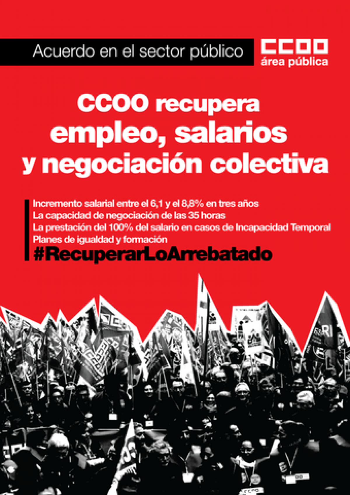 Cartel acuerdo sector pblico