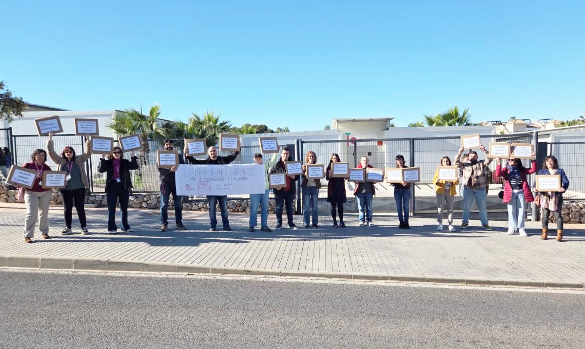 Mobilització en defensa de l'escola pública