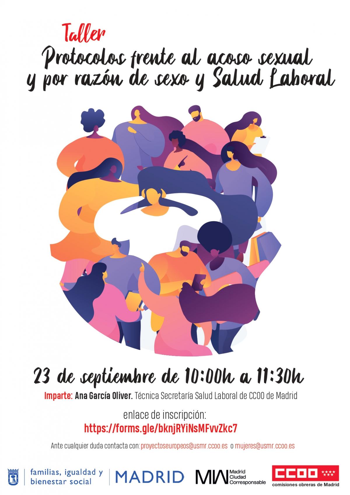 Cartel taller acoso