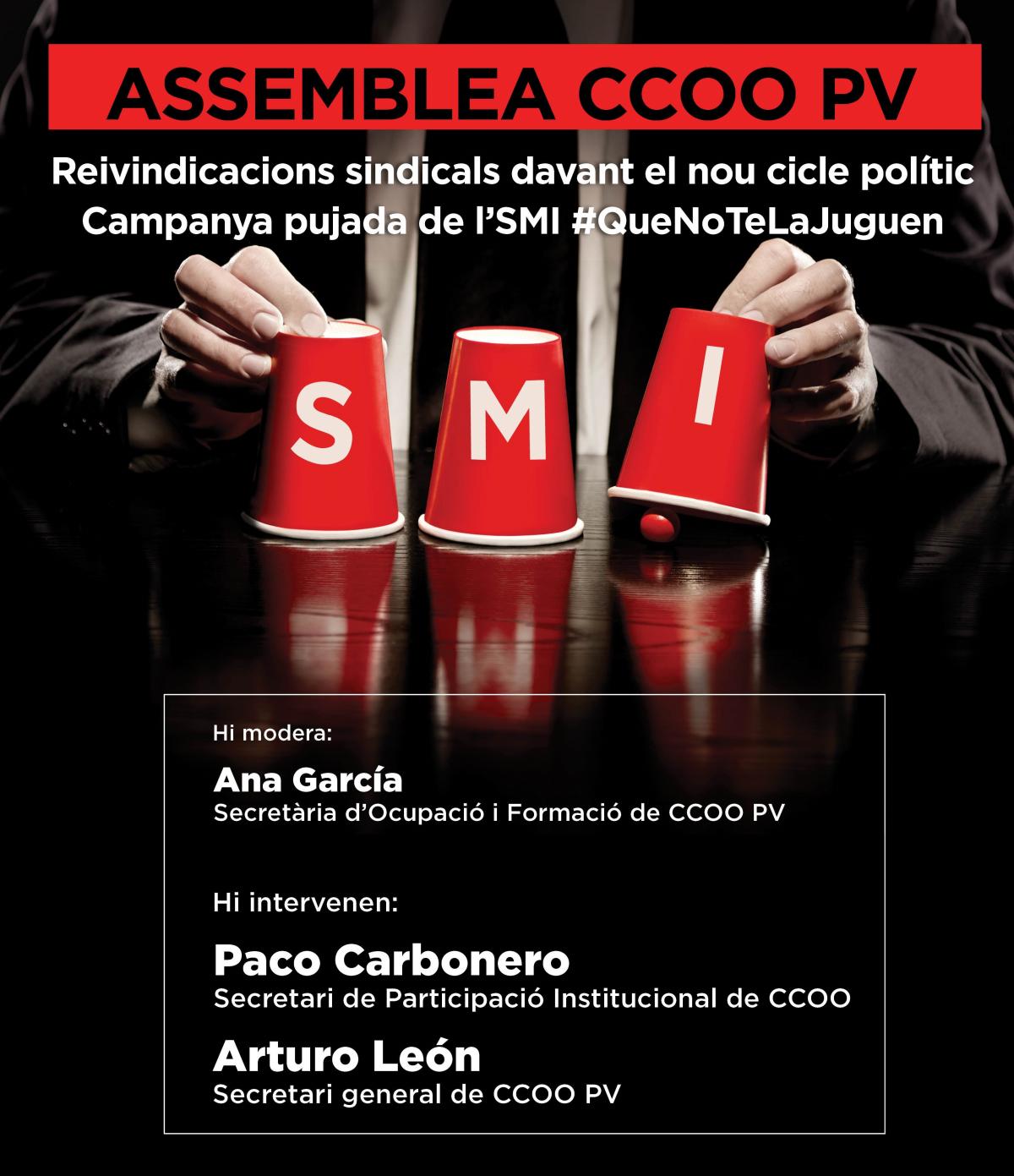 Assemblea CCOO PV.