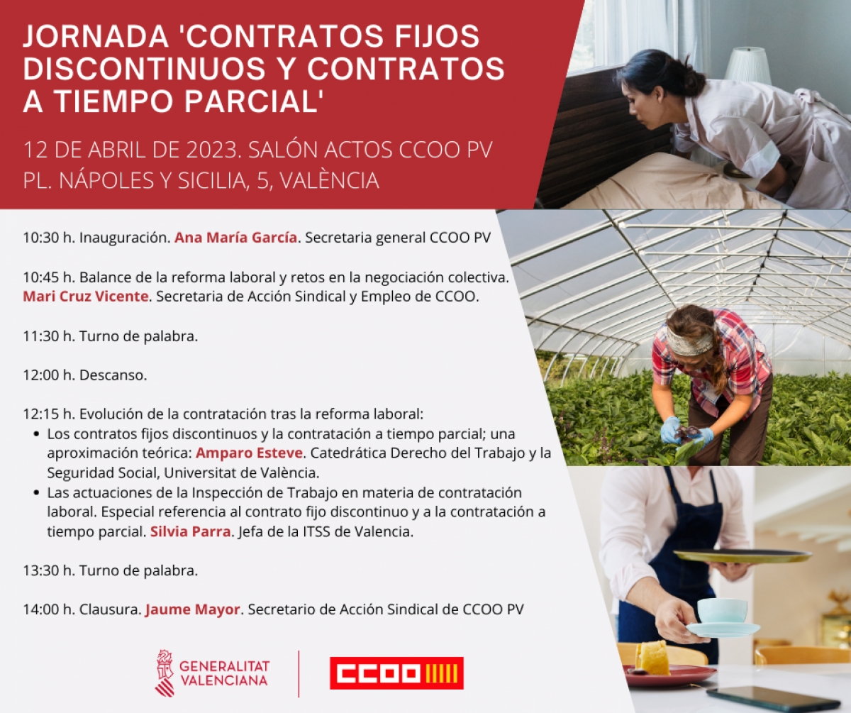 Jornada en CCOO PV