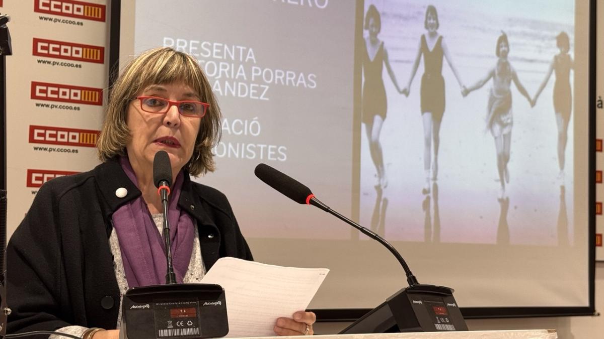 Victoria Porras, Federacin de Pensionistas CCOO PV