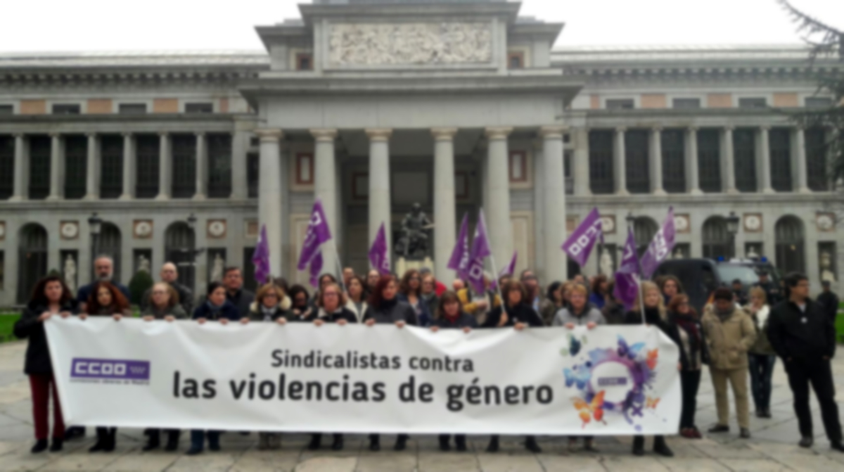 Concentracin contra el asesinato de mujeres