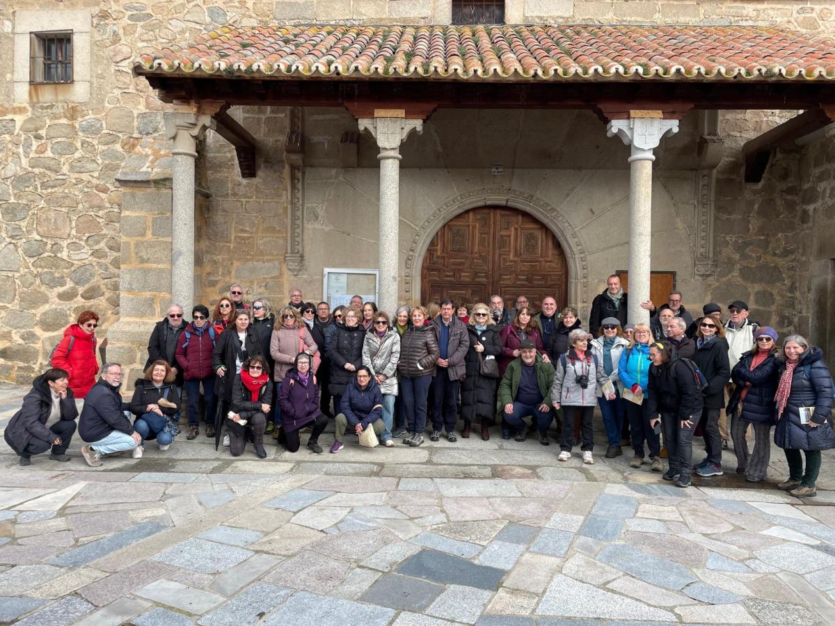 El Taller de Medio Ambiente de CCOO Madrid visita vila, Vettonia y naturaleza