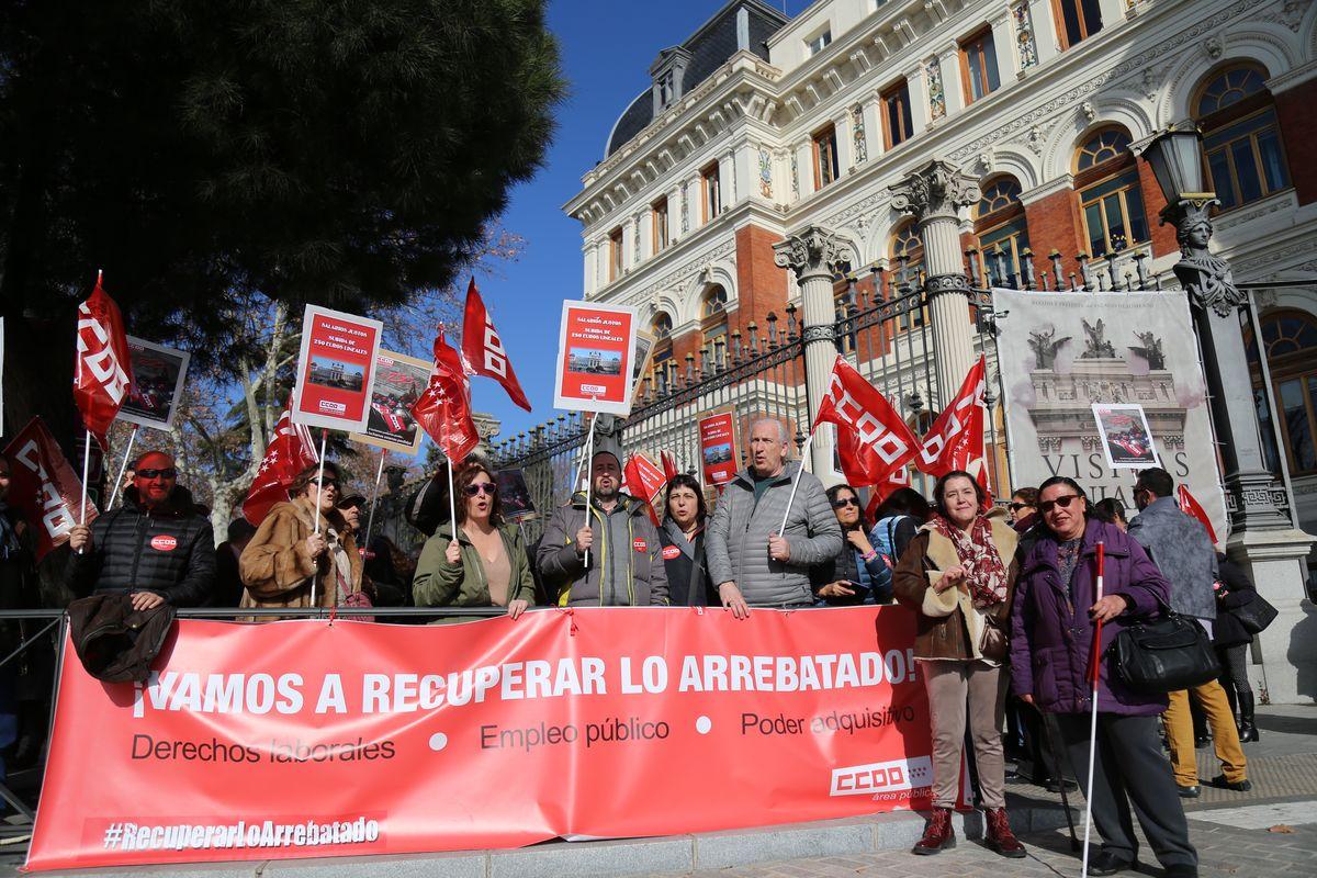 Concentracin de la plantilla de la Administracin General del Estado