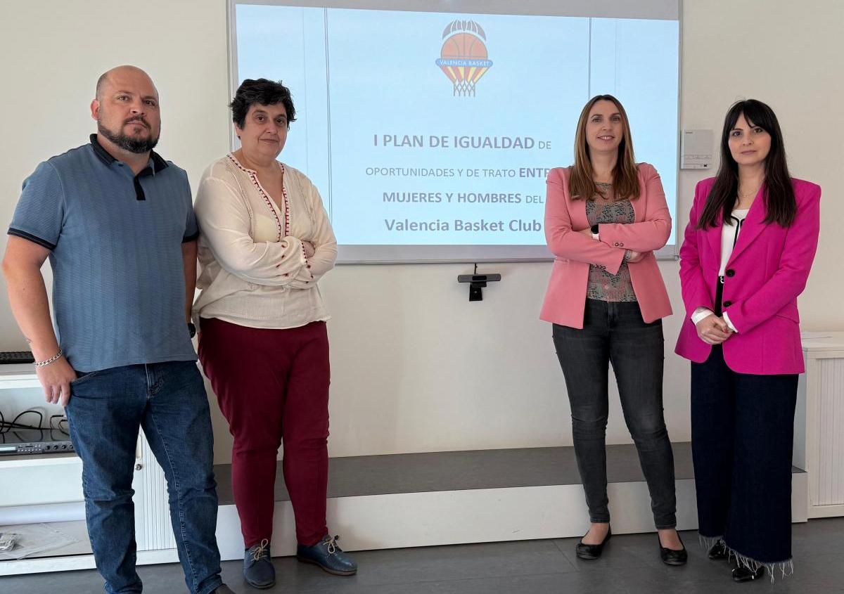 Signatura Pla d'Igualtat Valncia Bsquet.