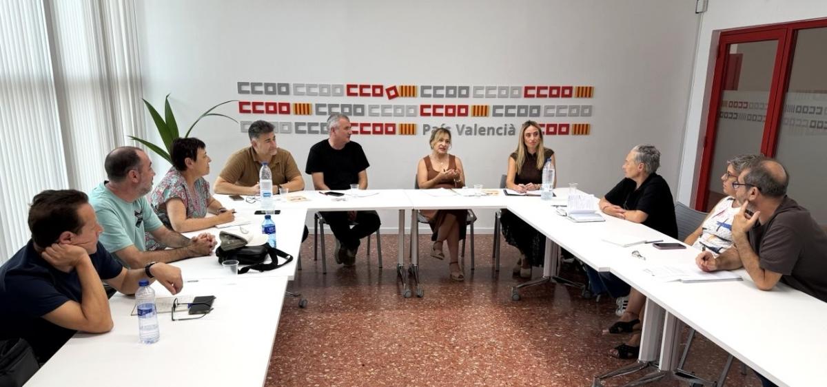 Reunió de la Secretaria de Salut Laboral amb el Col·legi Oficial de Psicología de la Comunitat Valenciana