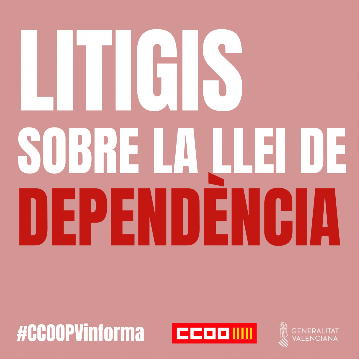 Litigis sobre la Llei de dependncia.