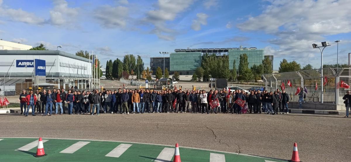 La huelga fue un xito en Airbus