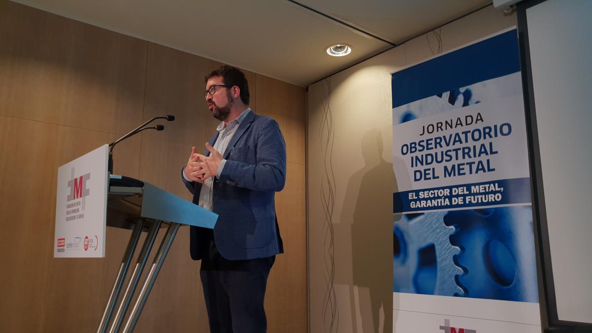 El secretario de Estado de Empleo durante su intervencin en la jornada
