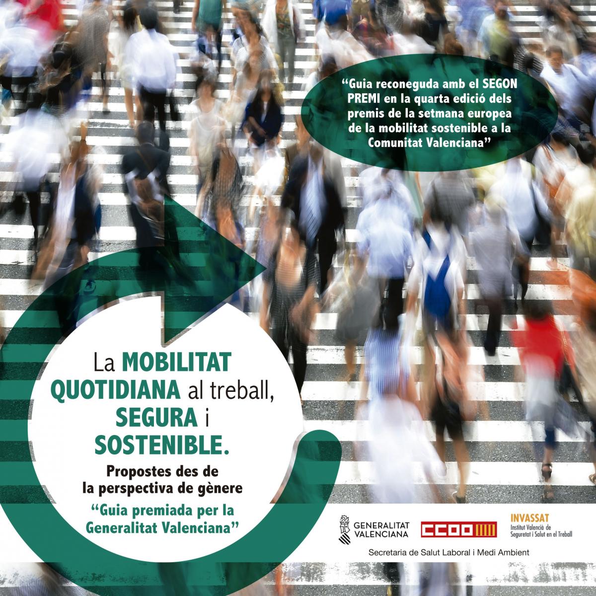 Portada de la Guia de mobilitat segura i sostenible