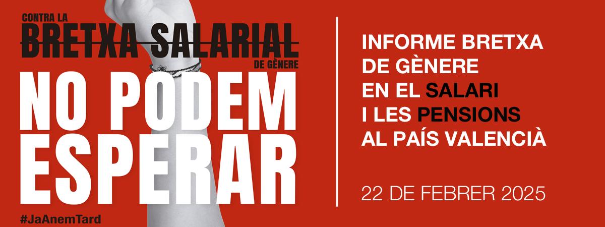 INFORME BRETXA SALARIAL I DE PENSIONS