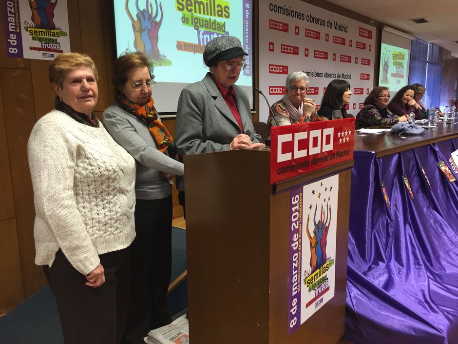Da de la Mujer Trabajadora 2016 y homenaje a las Trece Rosas