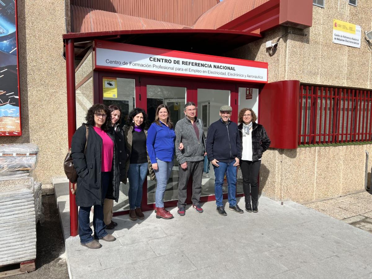 CCOO de Industria visita el Centro de Referencia Nacional (CRN) de Mquinas Electromecnicas de Legans