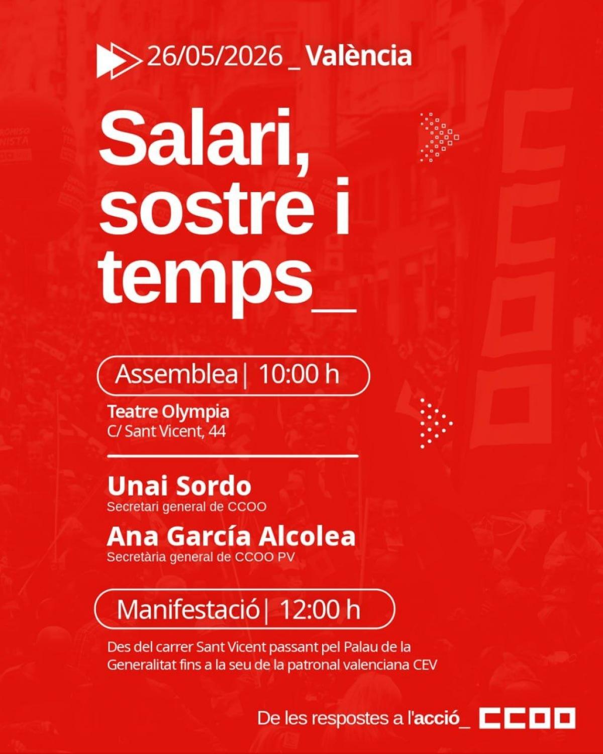 Salari, sostre i temps