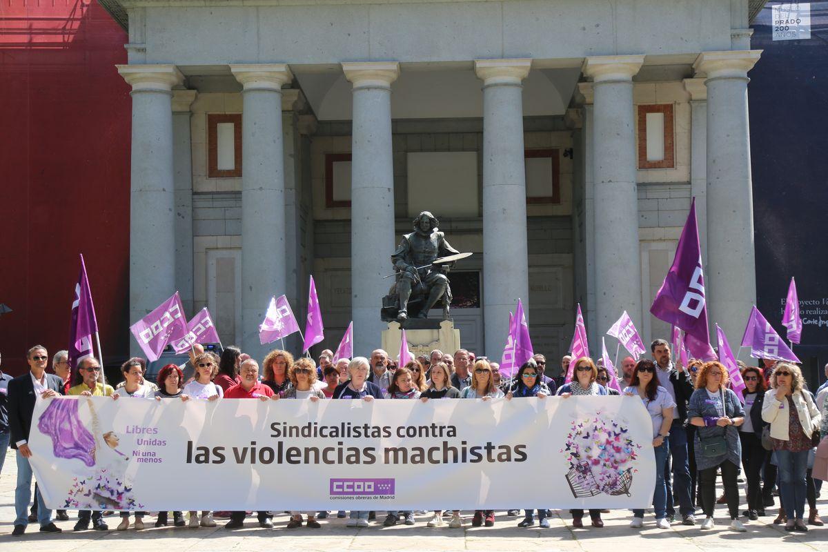 Concentracin contra la violencia machista