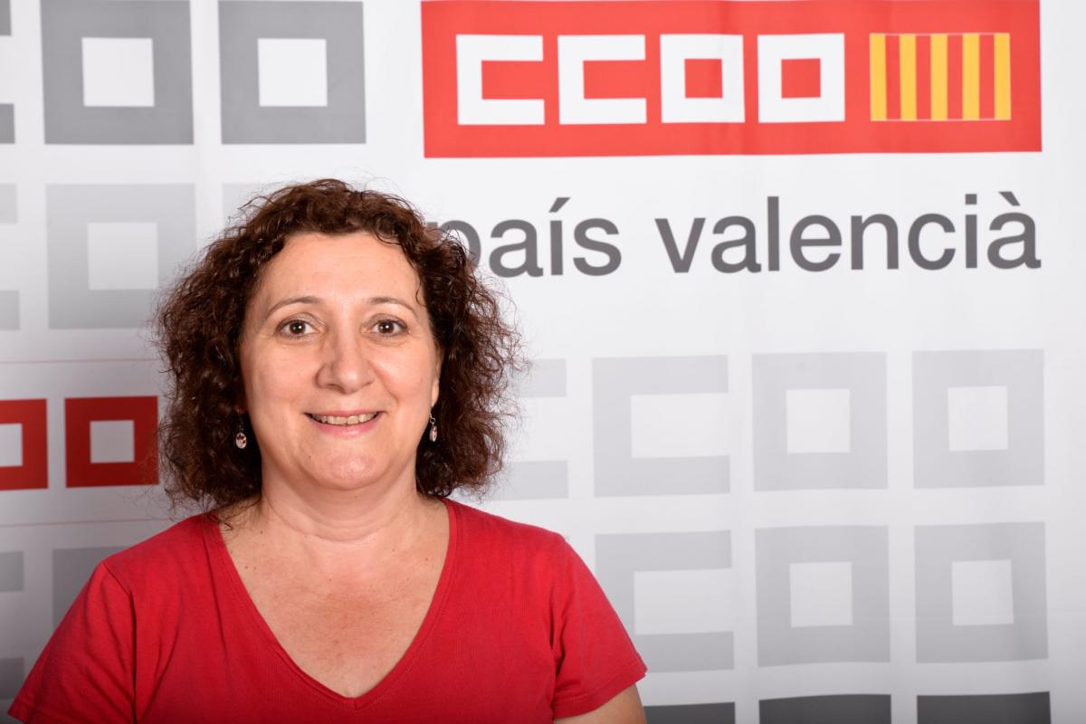 Carmen Palomar Román, secretaria general de CCOO Vinalopó- Vega Baja.
