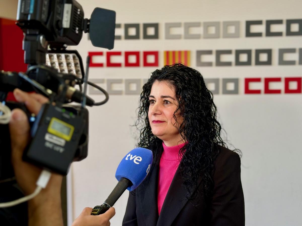 Ana Garca Alcolea, secretria general CCOO PV