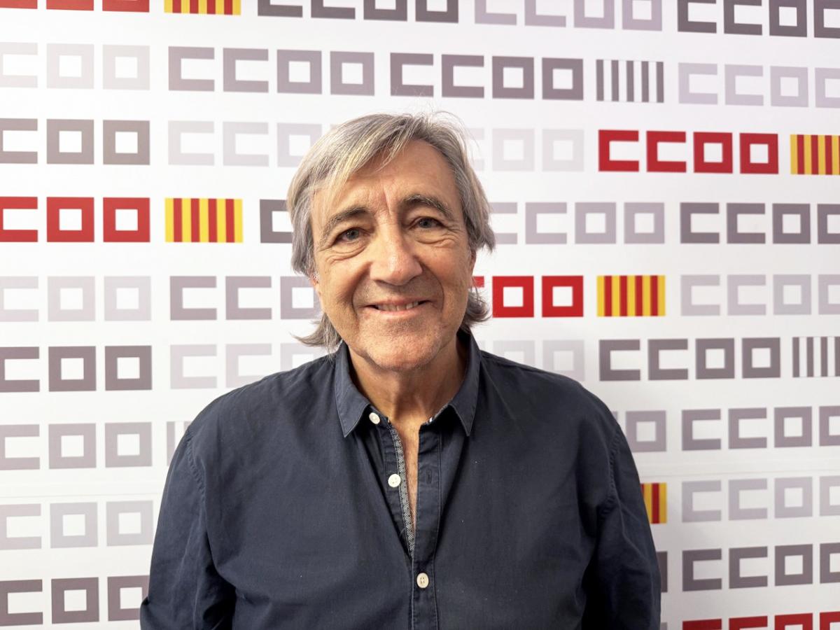 Juan Pradells, secretario de la federación de Pensionistas de CCOO PV.