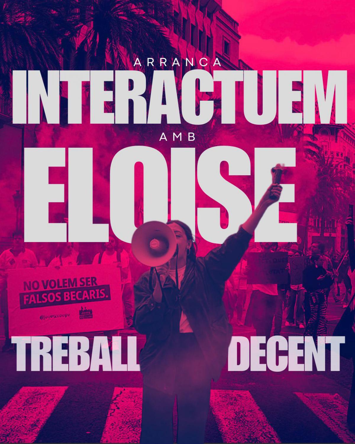 Interactuem amb Eloise. Un proyecto de la Fundació Pau i Solidaritat PV.