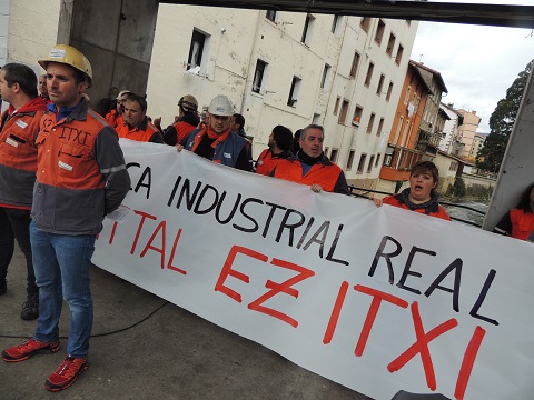 Movilizacin de ArcelorMittal Zumarraga